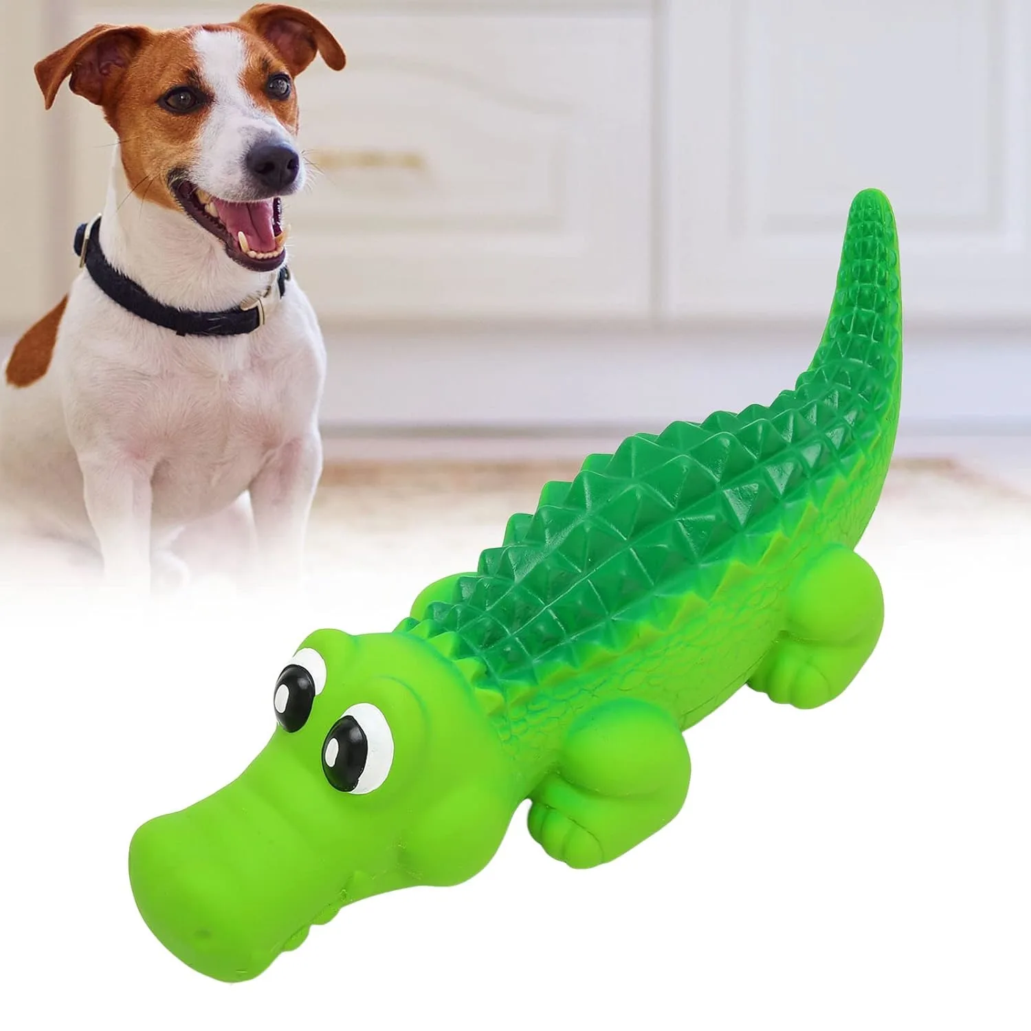Interactive Dog Squeaky Crocodile Toy | Crocodile Squeaky Dog Toy