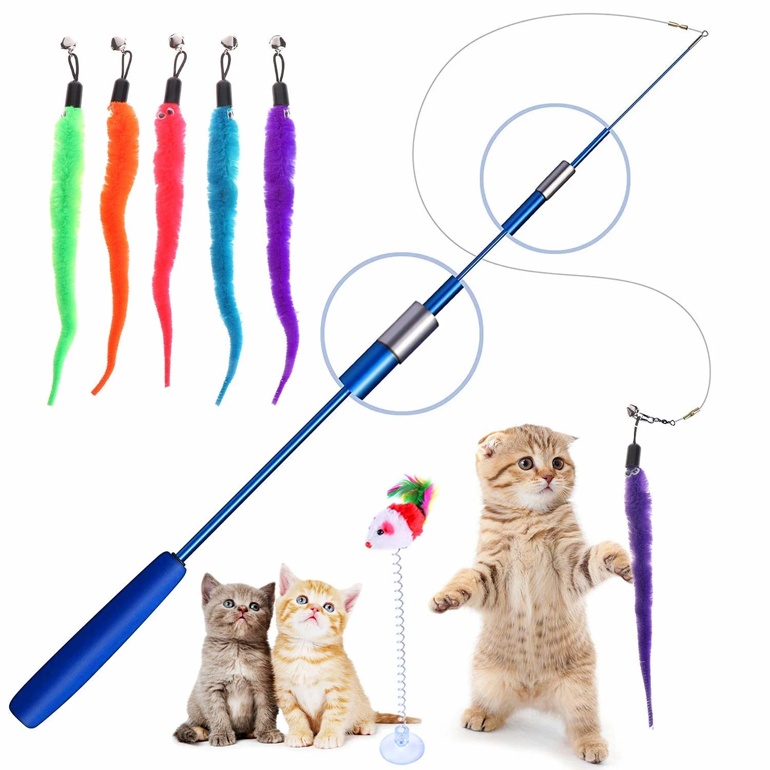 Cat Stick: Interactive Play Toy - Image 3