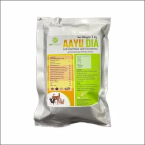 AAYUDIA Powder – Anti-Diarrhoeal Herbal Supplement (50x20g) for Cattle | Controls Diarrhea & Restores Gut Health