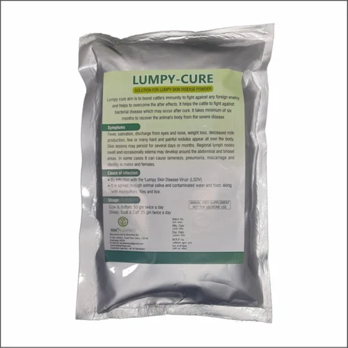 LUMPY CURE Powder – Herbal LSD Care & Immunity Booster (1KG) for Cattle | Promotes Skin Recovery & Viral Defense