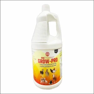 GROW-PRO Liquid – Calf Growth Promoter & Tonic (500ml) for Calves & Heifers | Boosts Weight Gain & Natural Immunity