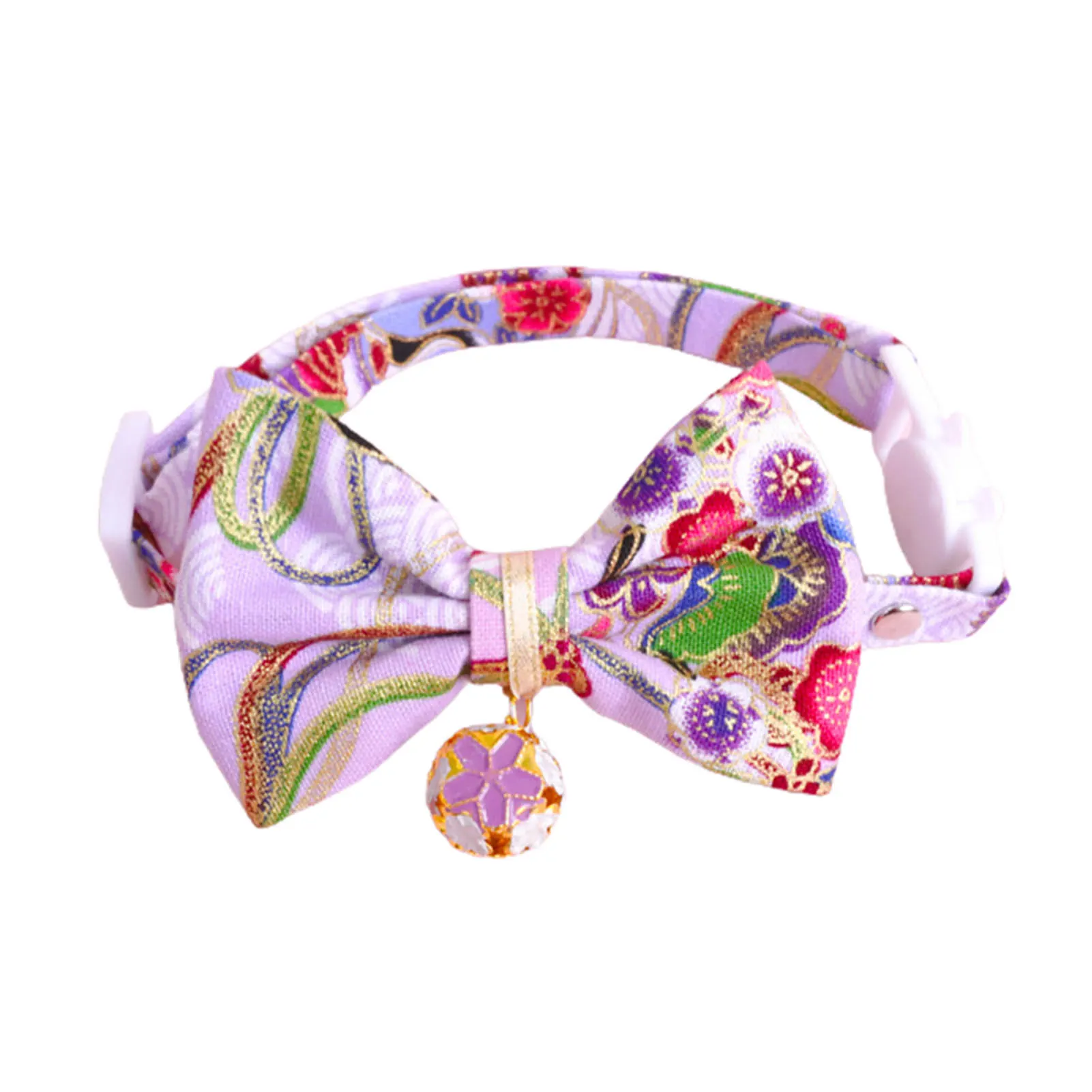 Classic Bowknot Collar for Cats & Dogs – Festive Soft Polyester Pet Neckwear - Image 3