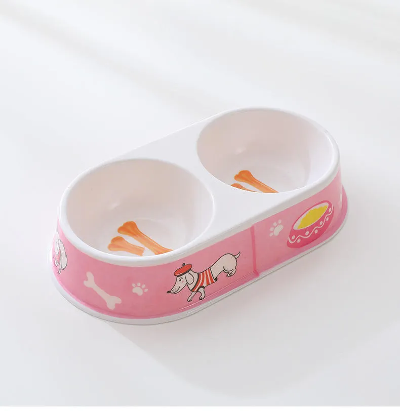 Double Sided Feeding Bowl for Dogs & Cats – Dual Food and Water Pet Dish - Image 5