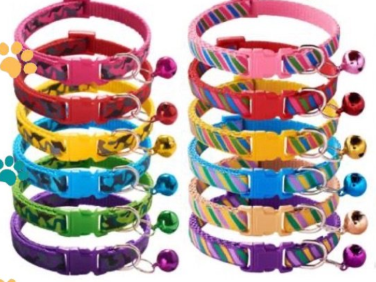 Flower Charm Pet Collar – Decorative Floral Breakaway Collar for Cats & Puppies - Image 2