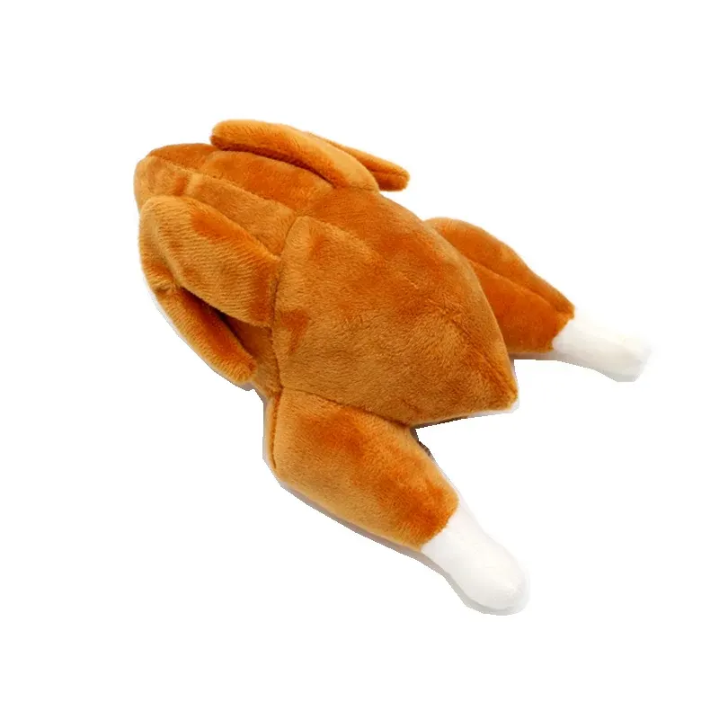 Roast Chicken Squeaky Dog Toy – Hilarious Sounding Vinyl Chew Toy - Image 2