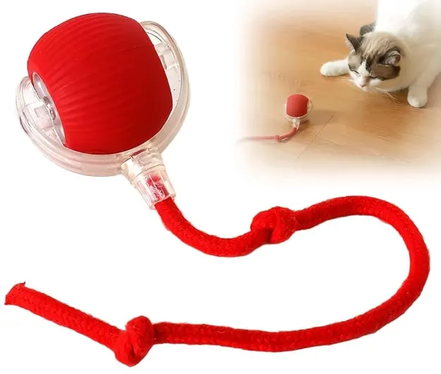 Smart Electric Motion Pet Ball – Automatic Sneaking Obstacle-Avoidance Toy - Image 3
