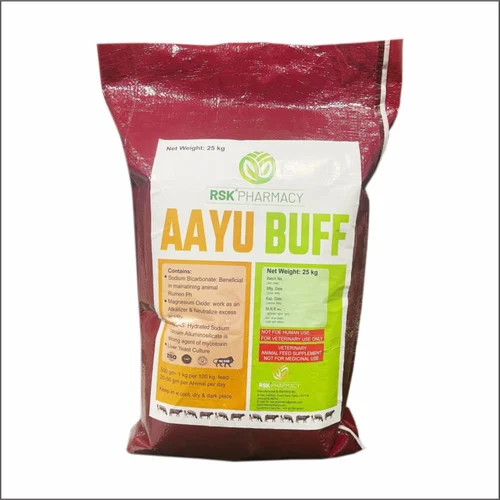 AAYUBUFF Powder – Rumen Buffer & Acidosis Stabilizer (1kg) for Cattle | Neutralizes Acidity & Supports Rumen Flora - Image 2