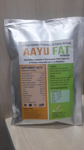 AAYUFAT Powder – Bypass Rumen Fat Supplement (1kg) for Dairy Cattle | Increases Milk Fat & Boosts Energy - Image 3