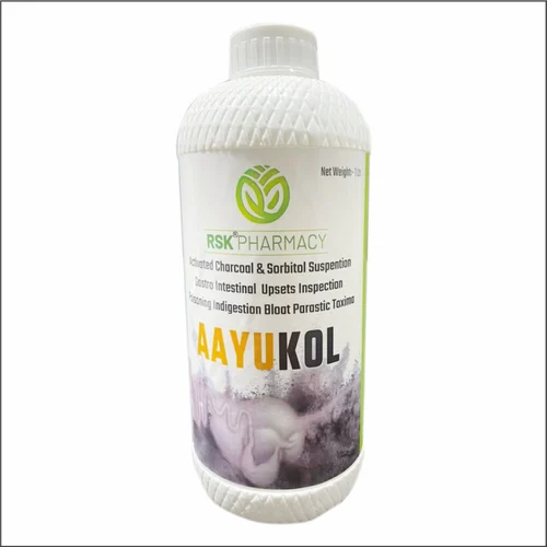 AAYUKOL Suspension – Activated Charcoal & Sorbitol (500ml) for Cattle | Natural Antidote for Poisoning & Bloat - Image 3
