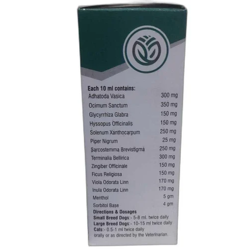 AAYUKUFF Syrup – Herbal Respiratory & Cough Decongestant (100ml) for Dogs & Cats | Relieves Kennel Cough & Bronchitis - Image 3
