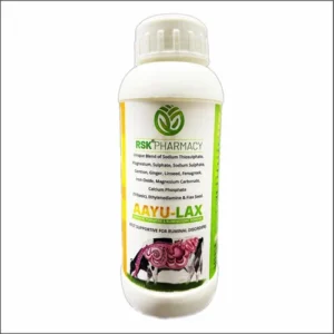 AAYULAX Powder – Laxative & Detoxification Powder (500g) for Cattle & Horses | Relieves Bloat & Constipation