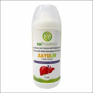 AAYULIV Liquid – Veterinary Liver Tonic with Silymarin (1L) for Cattle | Protects Liver & Enhances Milk Production
