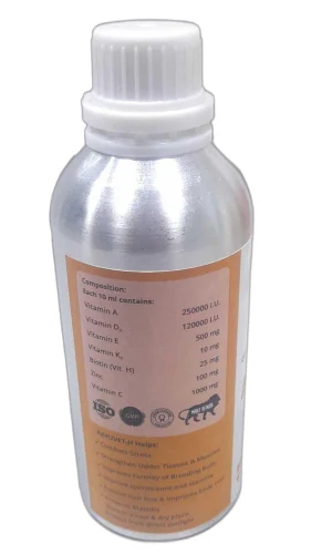 AAYUVET-H Liquid – Multivitamin Udder Care Supplement (1L) for Dairy Cattle | Promotes Udder Growth & Boosts Fertility - Image 3