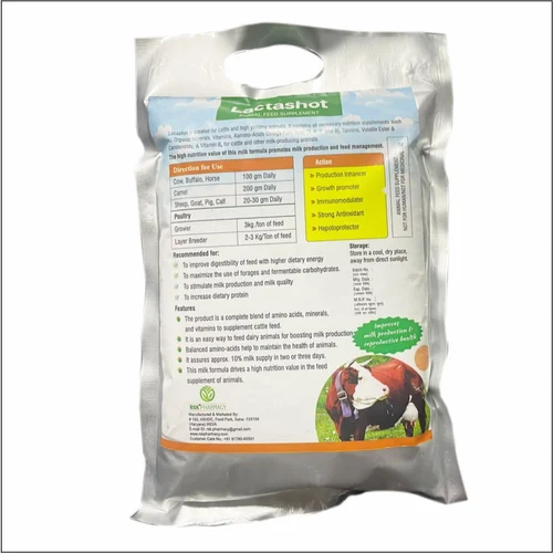 LACTASHOT Powder – Veterinary Milk Enhancer (1kg) for Cattle | Boosts Milk Yield & Quality - Image 2