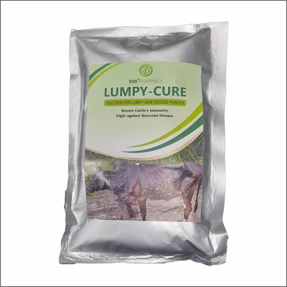 LUMPY CURE Powder – Herbal LSD Care & Immunity Booster (1KG) for Cattle | Promotes Skin Recovery & Viral Defense - Image 2