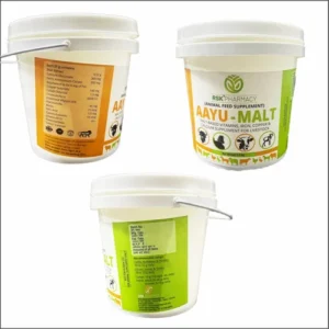 AAYU MALT Jelly – Iron & Calcium Feed Supplement (450g) for Livestock | Treats General Debility & Stimulates Appetite