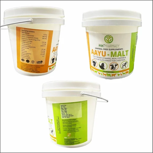 AAYU MALT Jelly – Iron & Calcium Feed Supplement (450g) for Livestock | Treats General Debility & Stimulates Appetite