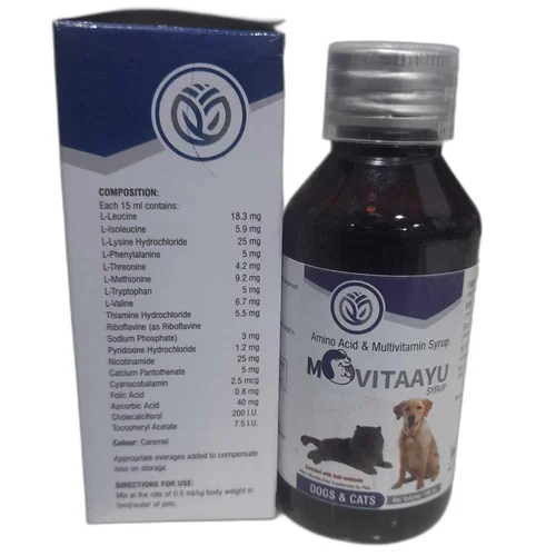M-Vitaayu Tonic – Daily Multivitamin & Amino Acid Supplement (200ml) for Dogs & Cats | Enhances Immunity & Vitality - Image 2
