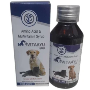 M-Vitaayu Tonic – Daily Multivitamin & Amino Acid Supplement (200ml) for Dogs & Cats | Enhances Immunity & Vitality