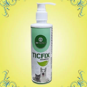 TICKFIX Shampoo – Medicated Anti-Tick & Flea Wash (250ml) for Dogs & Cats | Deep Cleanses & Eliminates Parasites