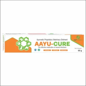 AAYU-CURE Ointment – Antiseptic Wound Healing Topical Care (50g) for Livestock | Heals Cuts & Repels Flies
