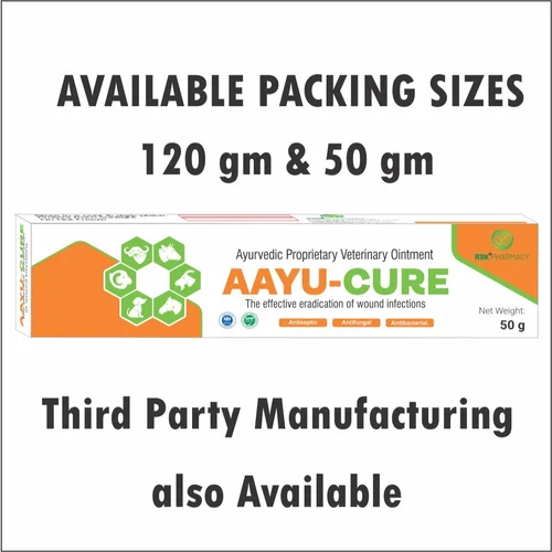 AAYU-CURE Ointment – Antiseptic Wound Healing Topical Care (50g) for Livestock | Heals Cuts & Repels Flies - Image 2