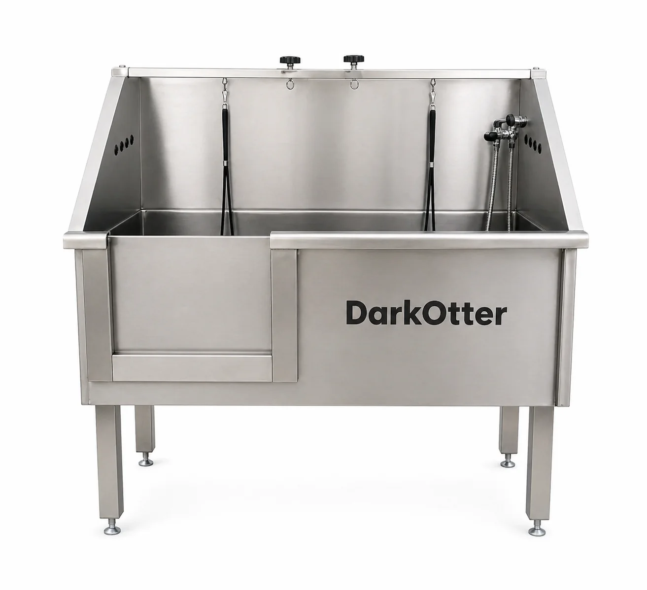 DarkOtter ProBath Stainless Steel Tub | Front Entry | Faucet Included | 100kg Capacity