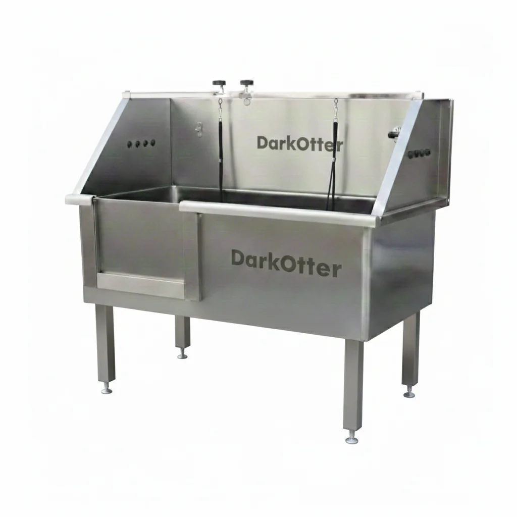 DarkOtter ProBath Stainless Steel Tub | Front Entry | Faucet Included | 100kg Capacity - Image 2