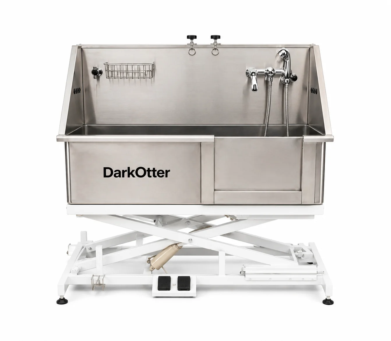 DarkOtter ErgoLift Electric Pet Bath – Fear-Free Height Adjustment | Non-Slip | 150kg Capacity