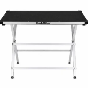 DarkOtter ProFold Medium Portable Grooming Table – Compact | Non-Slip | Adjustable Arm | 50kg Capacity