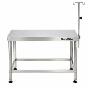 DarkOtter VetCare Small Examination Table – SS 304 | Pathogen-Resistant | Easy-Sterilize | 60kg Capacity