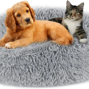 Orthopedic Pet Sofa Bed for Dogs & Cats – Soft Memory Foam Lounger Couch
