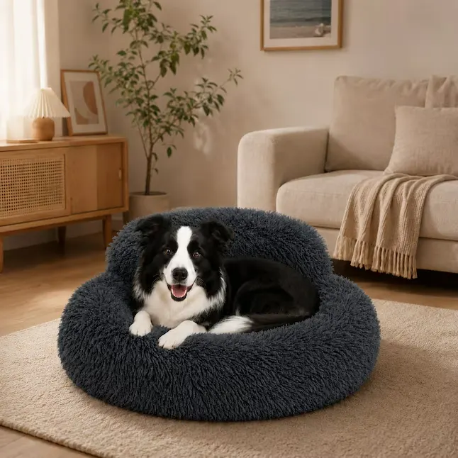 Orthopedic Pet Sofa Bed for Dogs & Cats – Soft Memory Foam Lounger Couch - Image 2