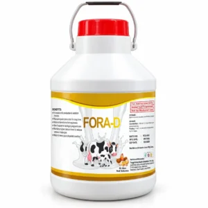Chelated Fora-D Strong Suspension 10LTR – Calcium & Vitamin Cattle Feed Supplement – Dollu