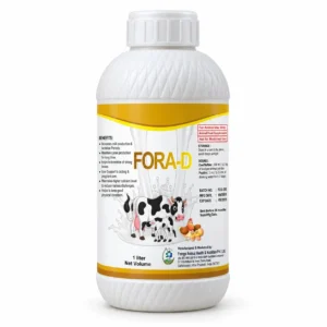 Chelated Fora-D Strong Suspension 1LTR – Calcium & Vitamin Cattle Feed Supplement