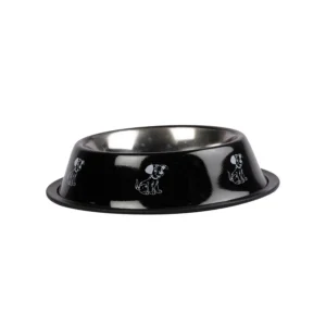 Colorful Non-Skid Stainless Steel Pet Dish – Easy-Clean Food & Water Bowl