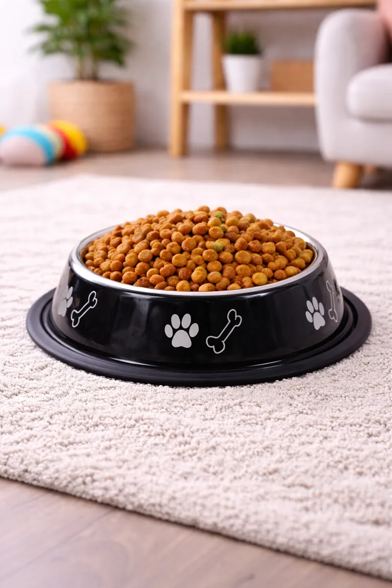 Colorful Non-Skid Stainless Steel Pet Dish – Easy-Clean Food & Water Bowl - Image 3