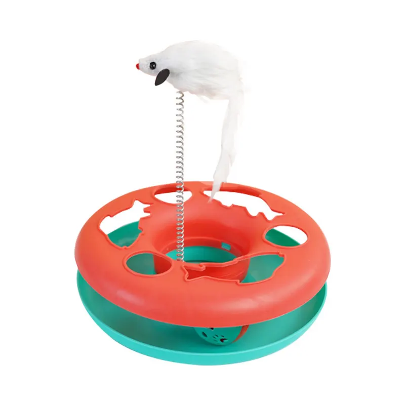 Crazy Game Disc Interactive Puzzle Toy – Mental Stimulation Treat Wheel - Image 3