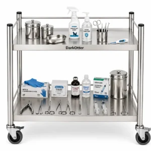 DarkOtter SS Tool Trolley | SS 304 | Multi-Procedure Support | Easy-Clean