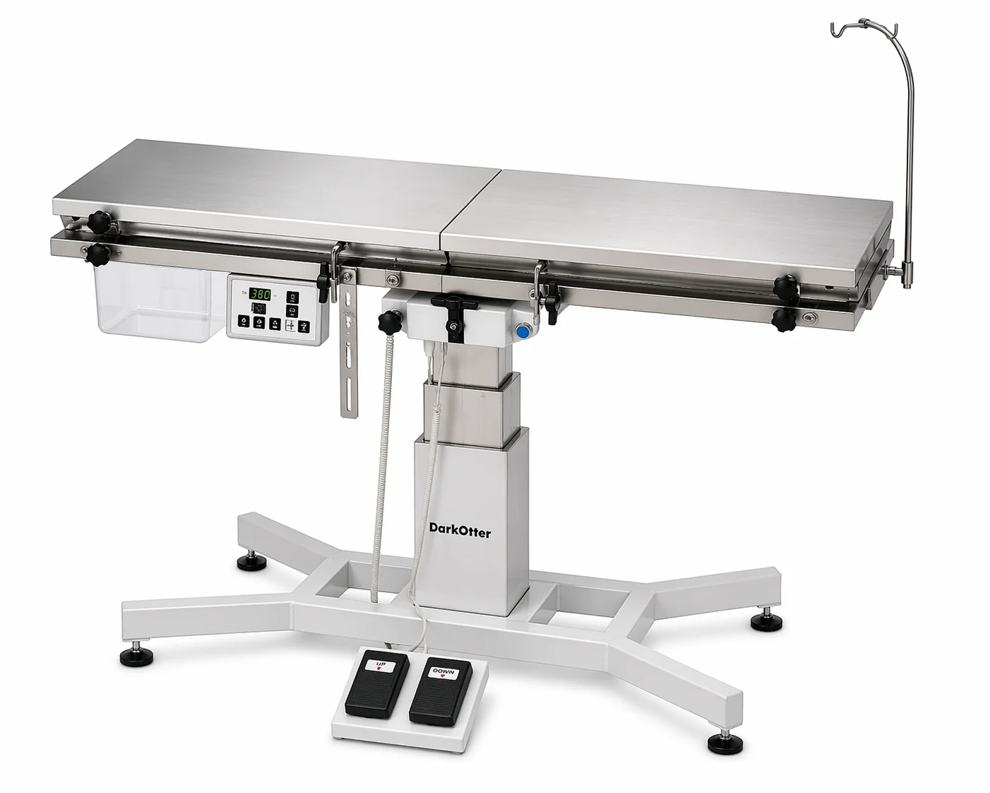 DarkOtter Veterinary V-Top Operation Table – Clinical Surgical Station | SS 304 | Integrated Heating System | 100kg Capacity