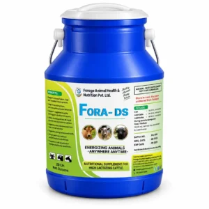 Fora-DS Suspension 20LTR – High-Potency Double Strength Calcium & Vitamin Cattle Feed Supplement – Milk Can