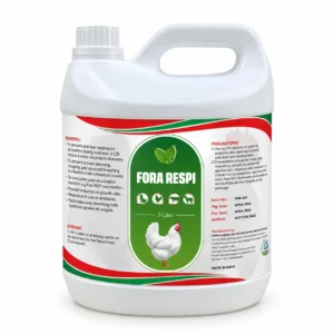 Fora Respi Liquid 5LTR – Herbal Respiratory Tonic & CRD Support Supplement for Livestock & Poultry