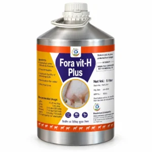 Fora Vit H Plus Syrup 5LTR – Liquid Multivitamin & Biotin Feed Supplement for Livestock