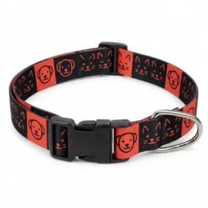 Heavy Duty Pet Collar for Medium Dogs – Adjustable Nylon Neck Strap