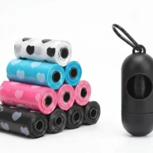 Heavy-Duty Pet Potty Garbage Waste Bags – Roll of Disposable Cleanup Bags