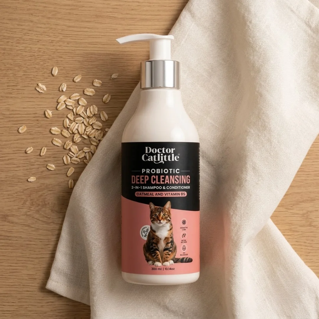 Probiotic Cat Deep Cleansing 2-in-1 Shampoo & Conditioner - Image 3