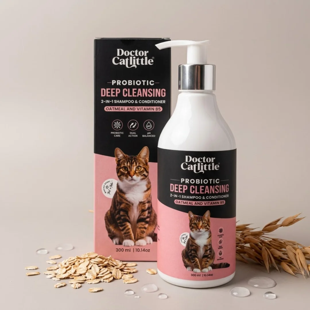 Probiotic Cat Deep Cleansing 2-in-1 Shampoo & Conditioner - Image 4