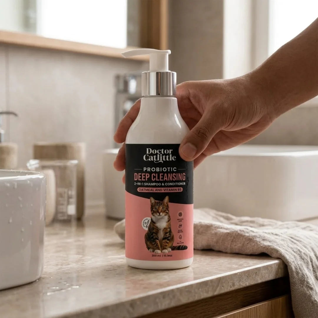 Probiotic Cat Deep Cleansing 2-in-1 Shampoo & Conditioner - Image 5