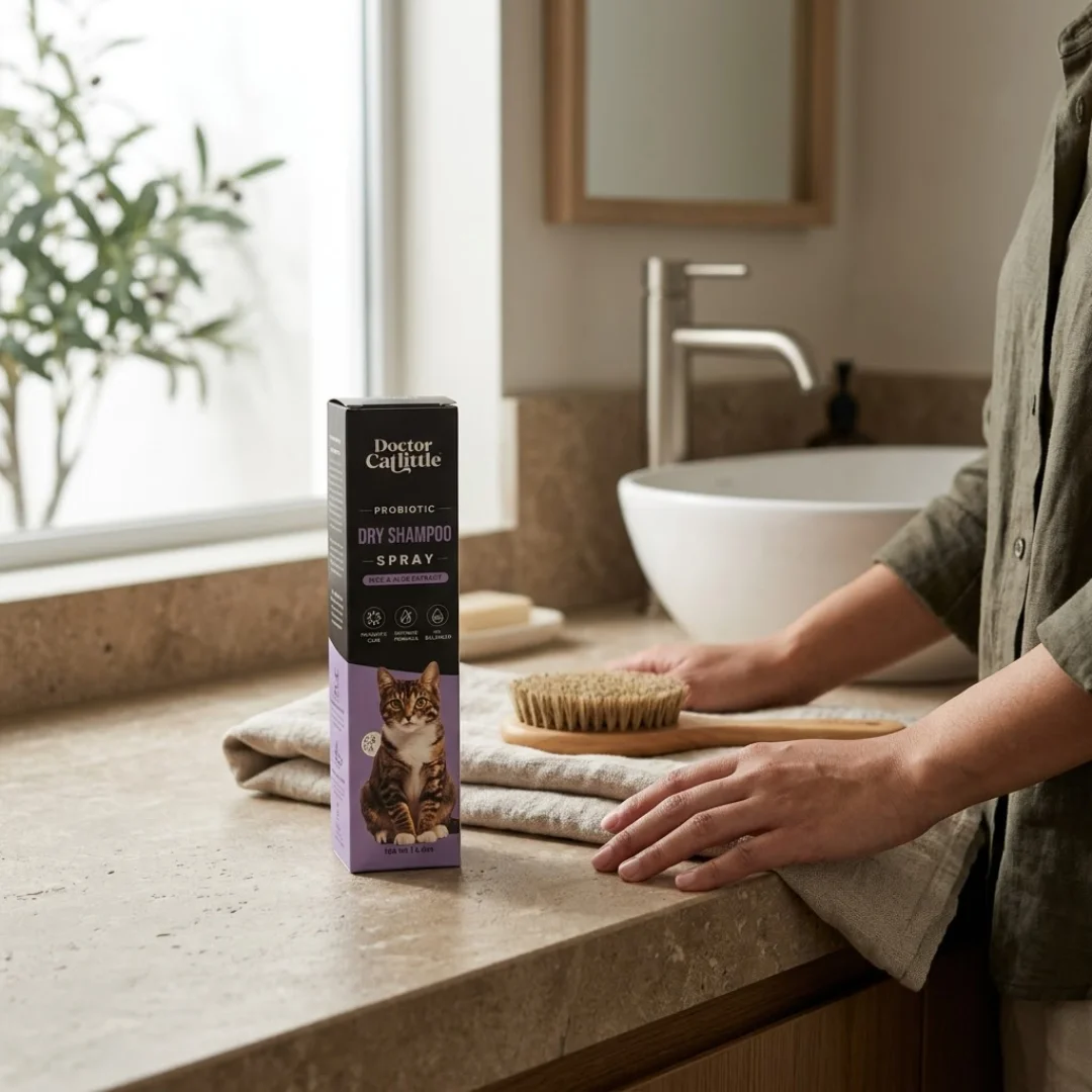 Probiotic Cat Dry Bath Shampoo - Image 2