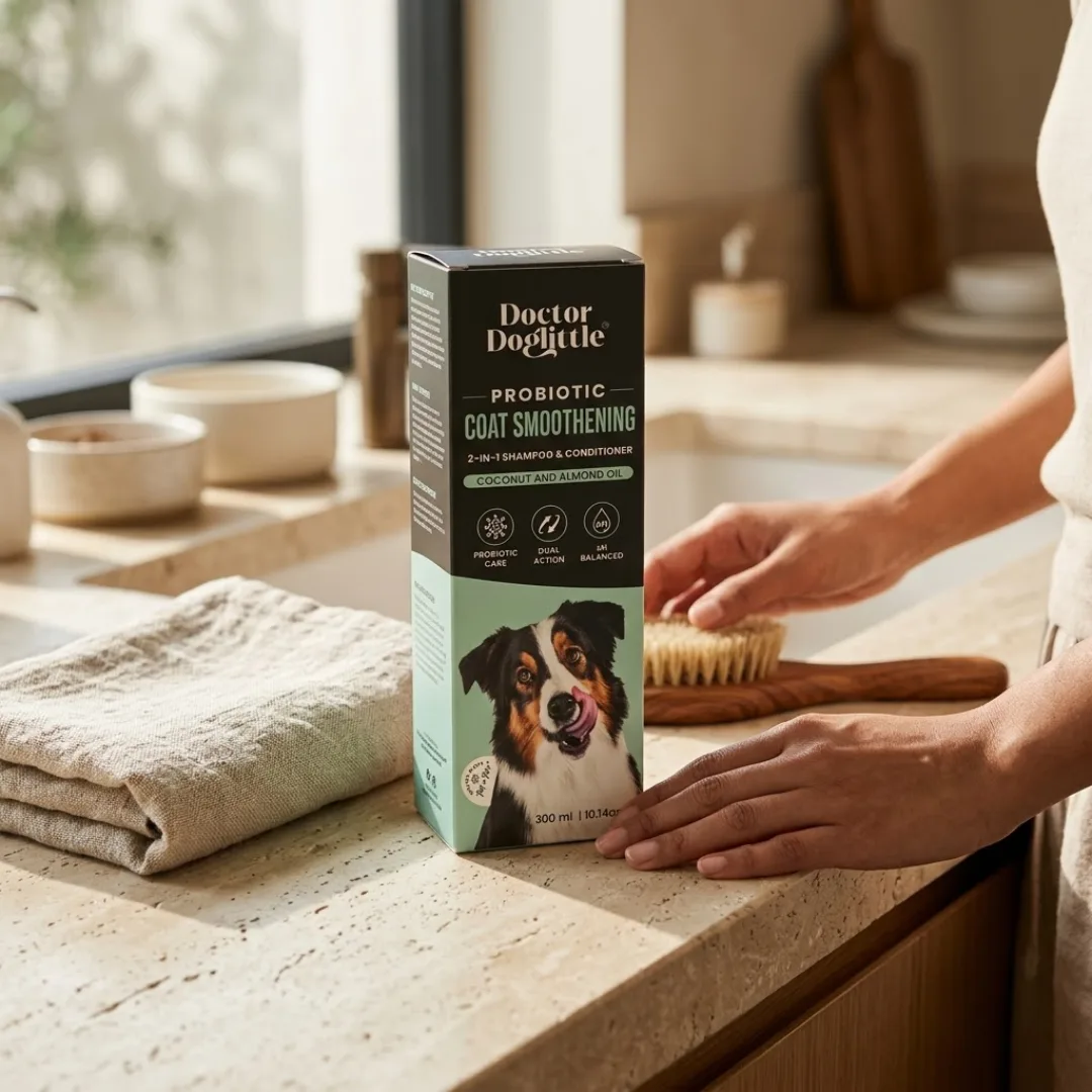 Probiotic Dog Coat Smoothening 2-in-1 Shampoo & Conditioner - Image 4